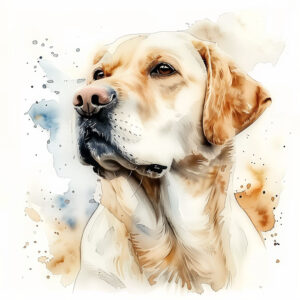 Labrador Painting 1