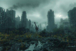Post-Apocalyptic Giraffe 1