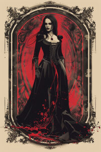 Vampire Poster Design 4