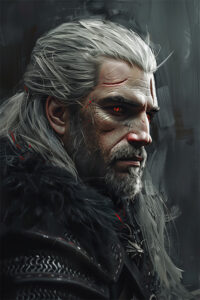 The Witcher – Geralt of Rivia Portrait 1