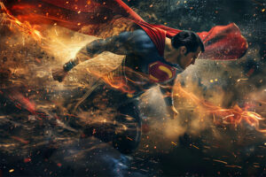 Superman Action Poster 2