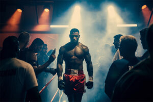 Boxer In The Ring