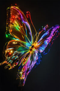 Neon Butterfly 2