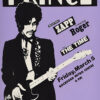 Poster featuring Prince playing guitar, advertising a concert with special guests Zapp featuring Roger and The Time on Friday, March 5 at Rockford Metro Centre, 8 PM. Music poster print available in A1 to A4 sizes.