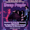 Poster for Deep Purple’s legendary 1969 concert at the Royal Albert Hall on September 24, featuring band members, show details, and vibrant psychedelic design elements. Music poster print available in A1 to A4 sizes.