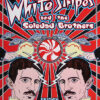 Concert poster for The White Stripes and The Soledad Brothers, featuring illustrated portraits, UFOs, and event details for Denver 2003 at the Fillmore Auditorium. Music poster print available in A1 to A4 sizes.