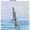 A hand emerges from water holding a shotgun, while three people paddle a canoe above; the word Deliverance and two portraits appear at the bottom, referencing the iconic 1972 movie. Movie poster print available in A1 to A4 sizes.