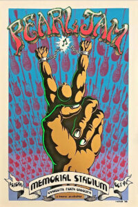 Pearl Jam – Charlotte North Carolina Concert Poster