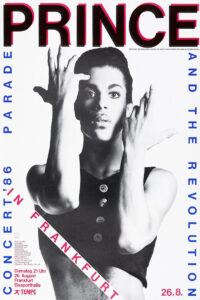 Prince And The Revolution – Concert ’86 Parade – Frankfurt Concert Poster