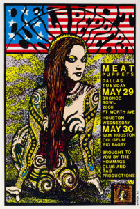 Red Hot Chili Peppers – Meat Puppets – Dallas & Houston Concert Poster