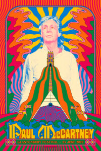 Paul McCartney – Glastonbury Festival 2022 Concert Poster