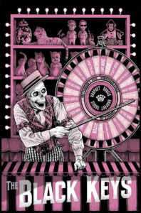 The Black Keys – Budweiser Stage – Toronto Ontario 2022 Concert Poster