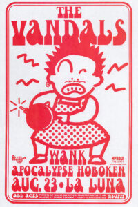The Vandals – La Luna Concert Poster