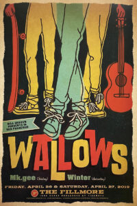 Wallows – The Fillmore San Francisco 2019 Concert Poster