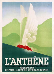 Vintage Travel Poster for L’Anthène by Jean Garcia