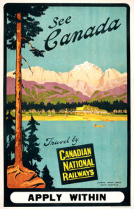 Vintage Travel Poster for See Canada by W. Y. Calder 1924