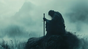 Male Warrior Customizable Poster 2 – Add Your Own Text and Photos