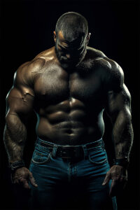 Muscular Man Poster 1